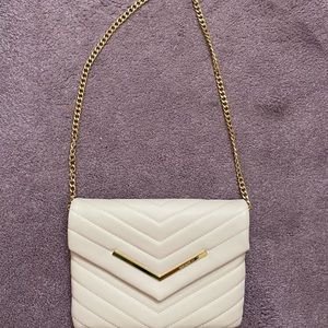 Nine West Clutch Shoulder Bag with Gold Chain